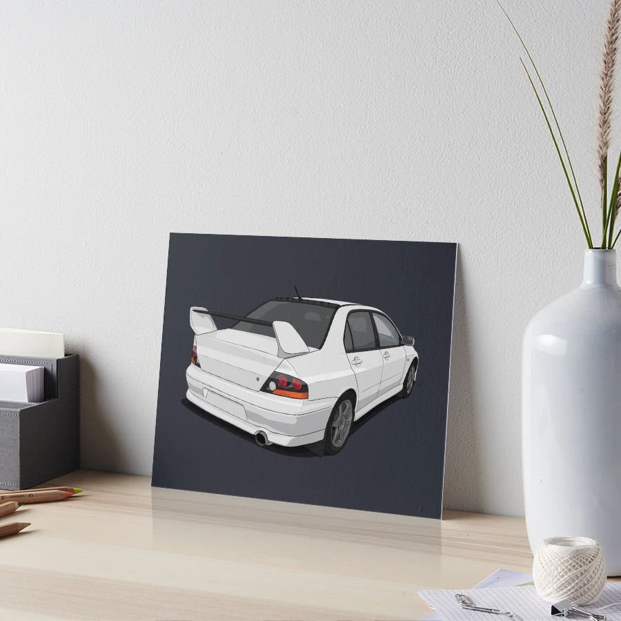 Mitsubishi Lancer Evo 8 White