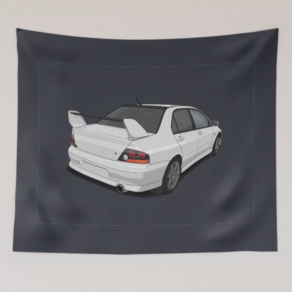 Item preview, Mitsubishi Lancer Evo 8 White designed and sold by ArtyMotive.
