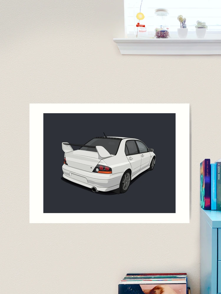 Mitsubishi Lancer Evo 8 White