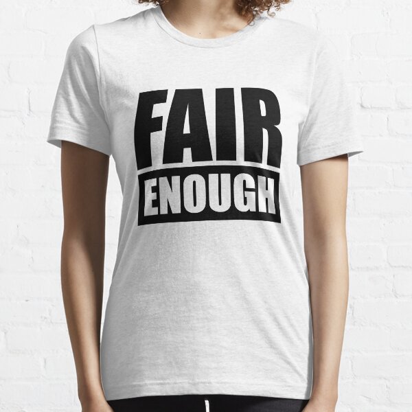 Item preview, Fair enough design designed and sold by Zubnormal.