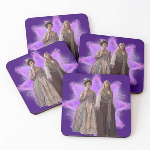 Item preview, Zari Tarazi and Ava Sharpe purple background designed and sold by dutchchu.