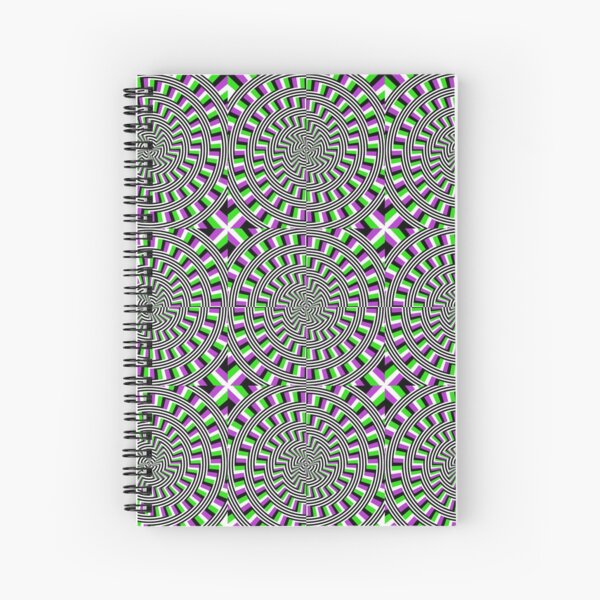 Circle, 2D shape Spiral Notebook