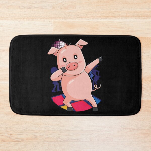 Item preview, Dabbing Pig | Dancing Farm Animal Pink Piglet designed and sold by anziehend.
