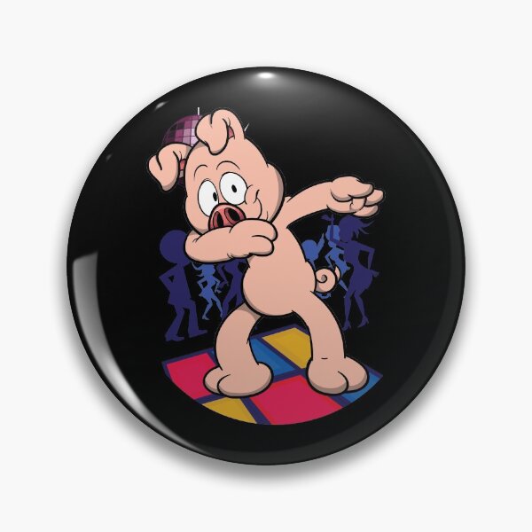 Item preview, Dabbing Pig | Dancing Farm Animal Pink Piglet designed and sold by anziehend.