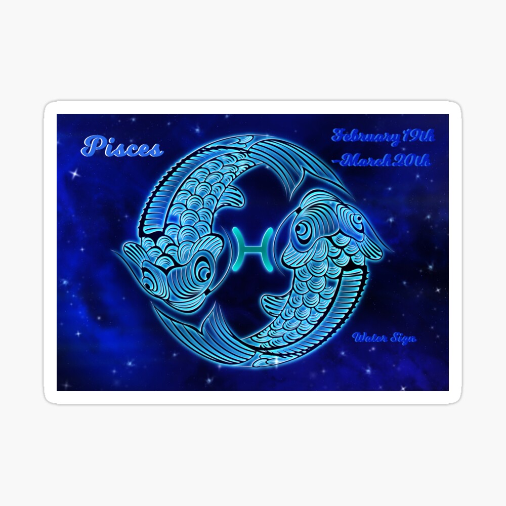 Pisces Zodiac Fishes star sign Water sign