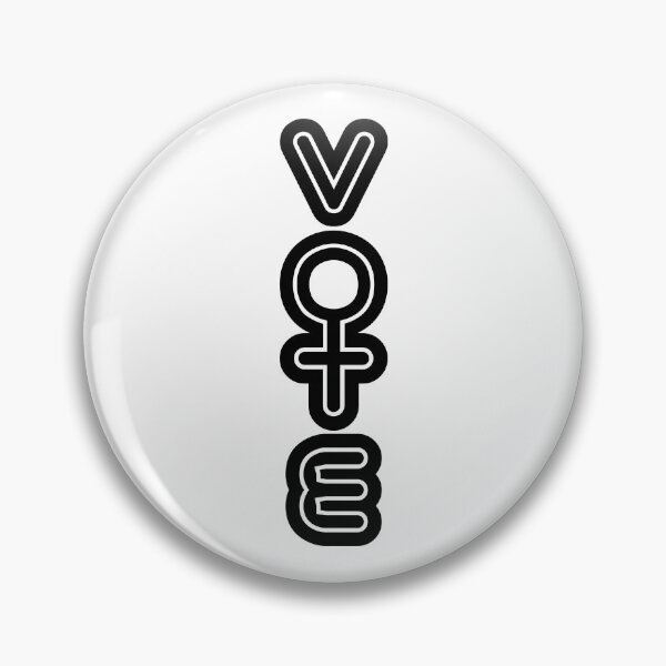 Item preview, Vote - Female votes are very important designed and sold by NerdySherds.