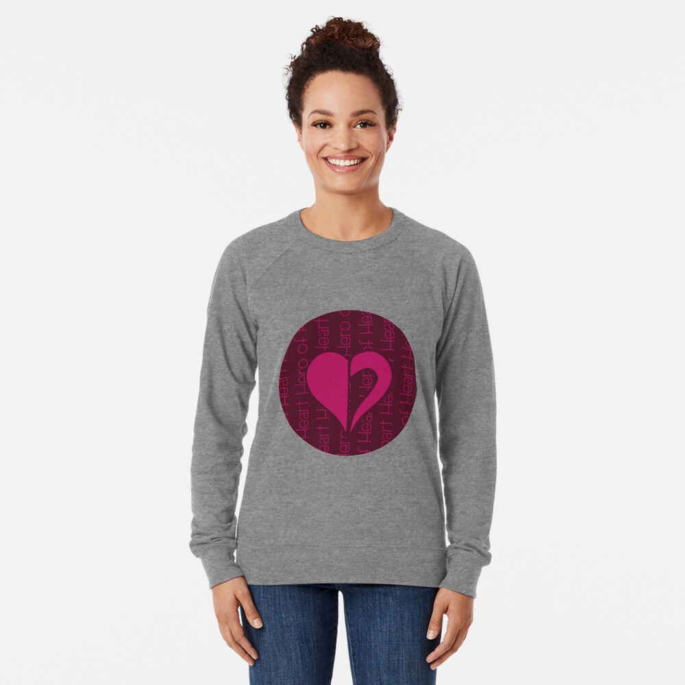 Hero Of Heart Lightweight Sweatshirt