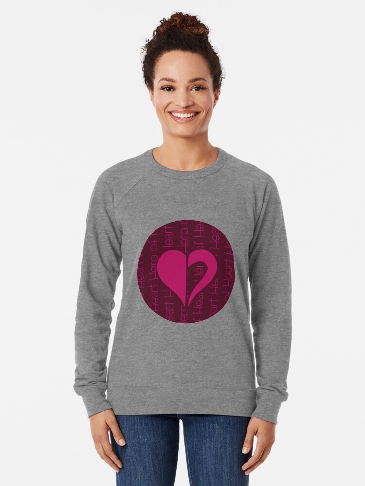 Alternate view of Hero Of Heart Lightweight Sweatshirt