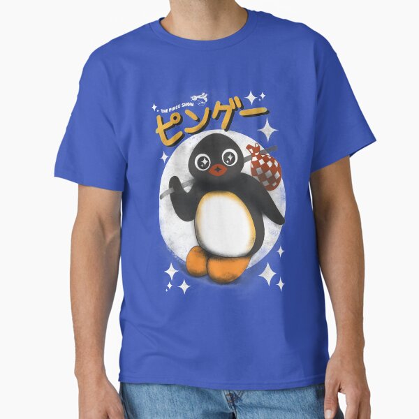 Vista previa del artículo con la obra «El espectáculo pingu», diseñado y vendido por Pescapin.