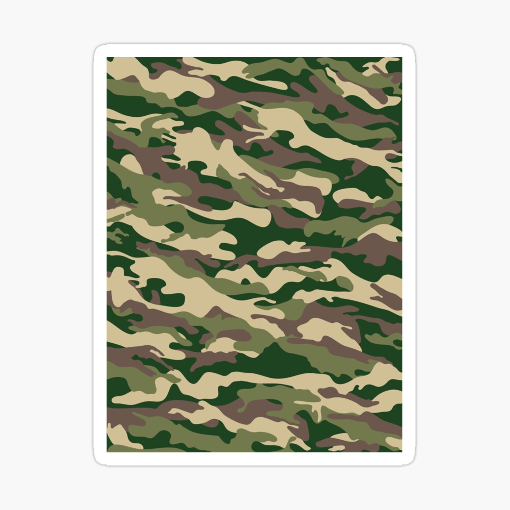 Leopard Print Camo Designs, Camouflage colors - military green Poster for  Sale by miyagifactory
