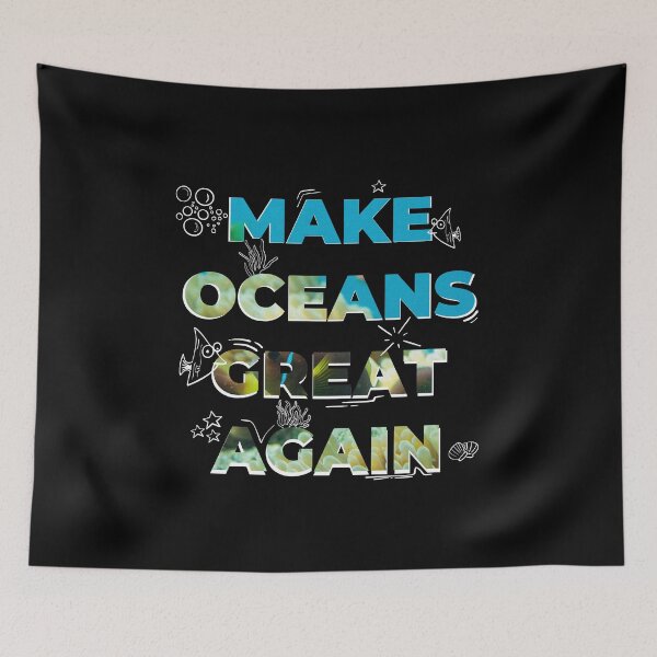 Item preview, Let's make our oceans great again designed and sold by ErenStream.