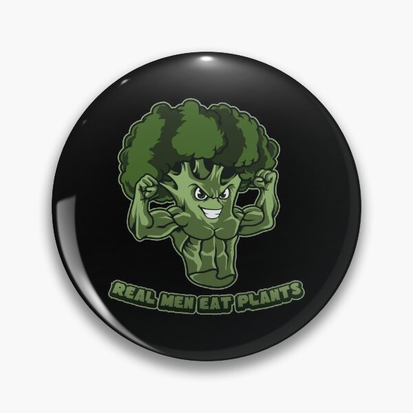 Item preview, Real Men Eat Plants | Raw And Vegan Muscles designed and sold by anziehend.