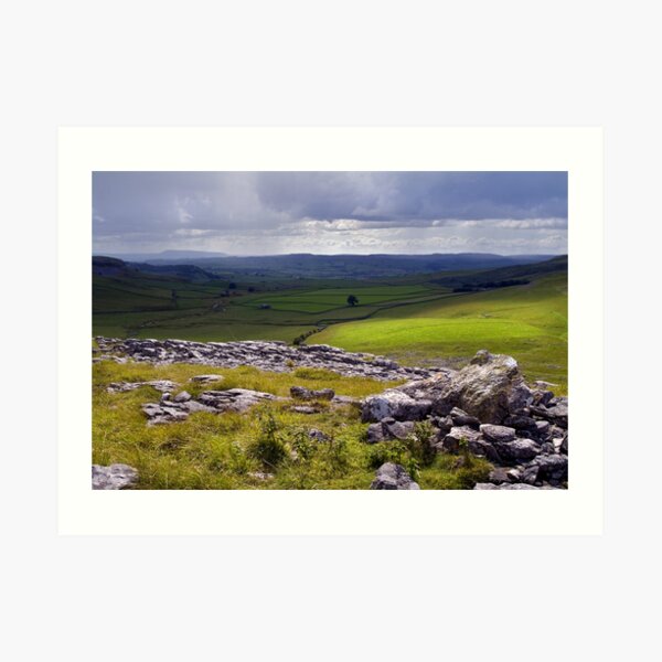Crummackdale - The Yorkshire Dales Art Print