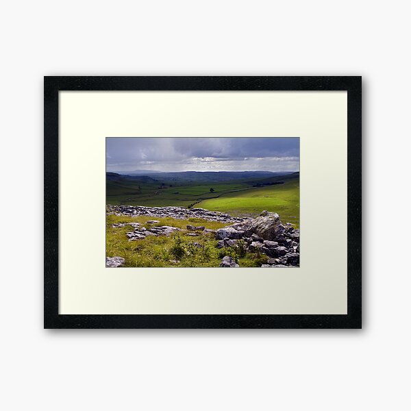 Crummackdale - The Yorkshire Dales Framed Art Print