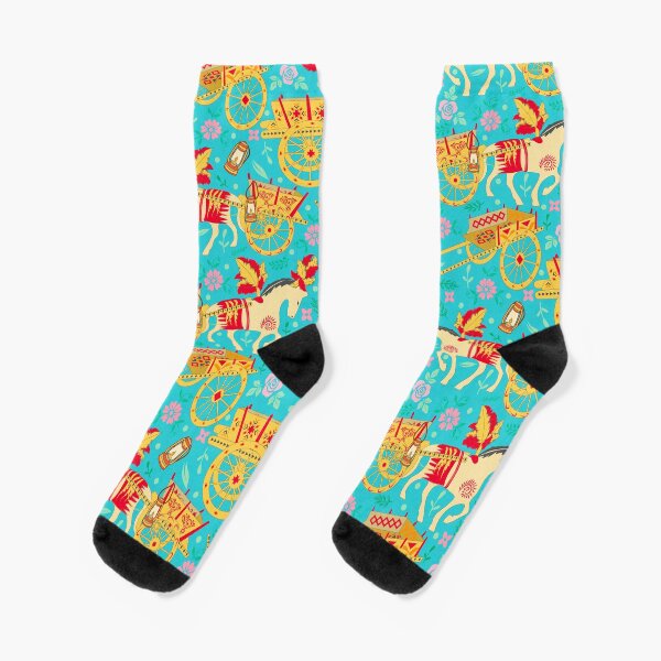 Vintage Romance Sicilian Style Socks