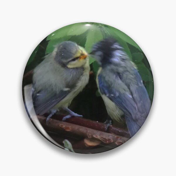 Item preview, Mom and Baby BlueTit designed and sold by AnnDixon.