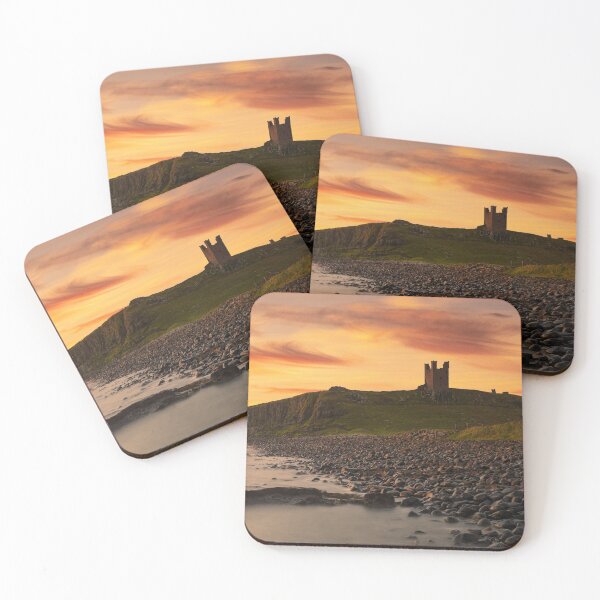Item preview, Dunstanburgh Castle Sunrise designed and sold by David Bowman.