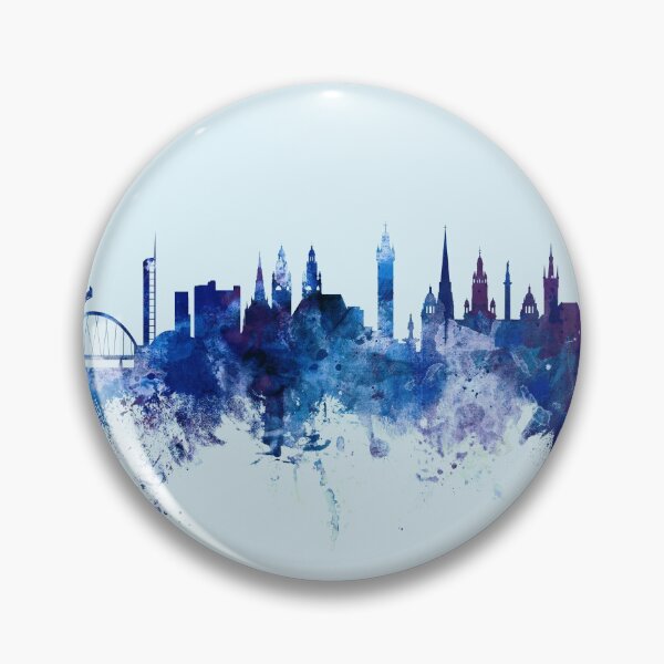 Artikelvorschau, Glasgow Scotland Skyline entworfen und verkauft von ArtPrints.