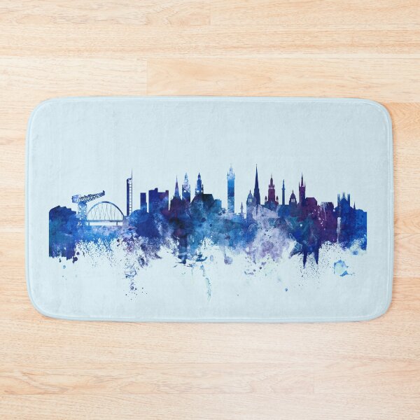 Item preview, Glasgow Scotland Skyline designed and sold by ArtPrints.