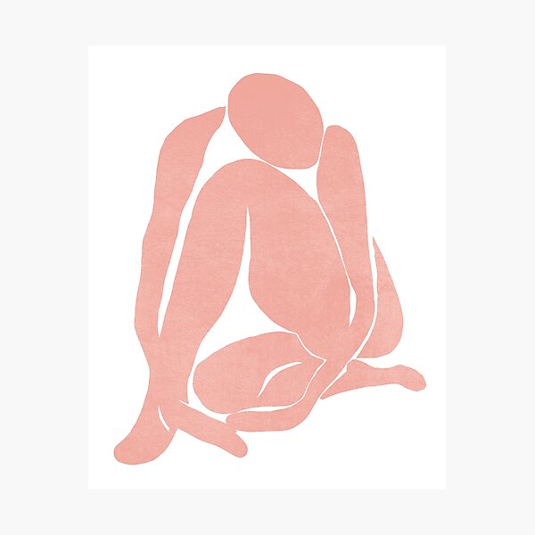 figure - Henri Matisse inspried Photographic Print