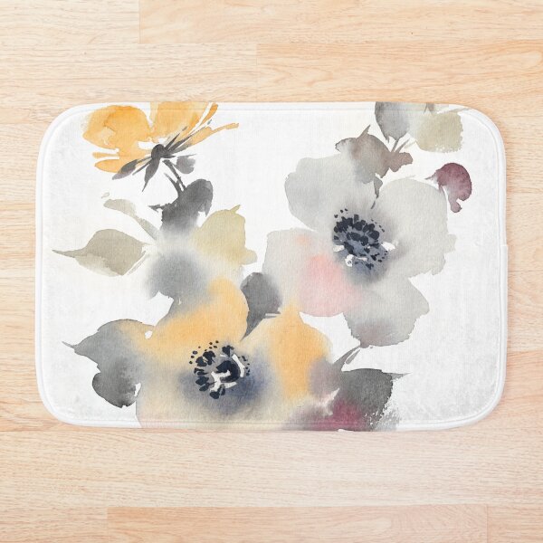 Item preview, Flores de acuarela de anémona abstracta designed and sold by lunaisdrawing.