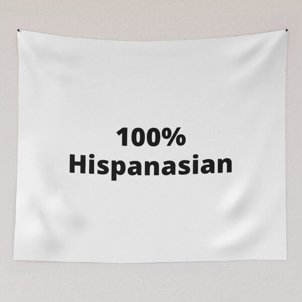 Item preview, 100% Hispanasian - Funny Hispanic Asian Multicultural Apparel and Merch designed and sold by passiveisopod.