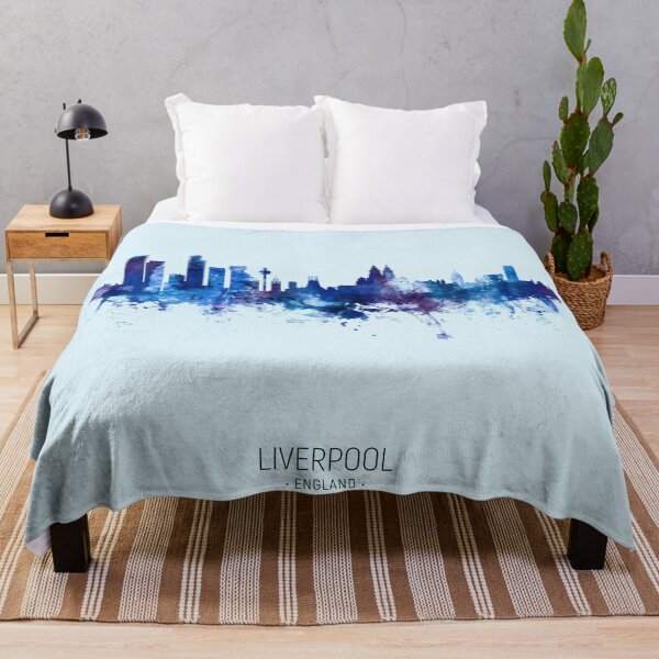 Item preview, Liverpool England Skyline designed and sold by ArtPrints.
