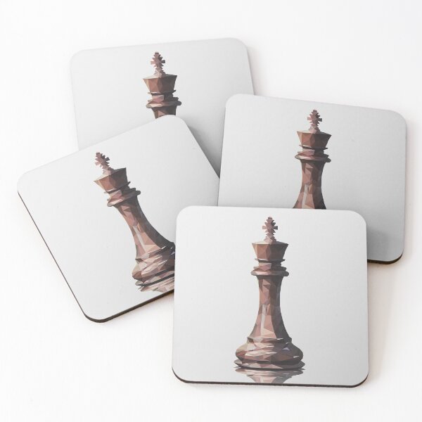 Item preview, Chess king piece. Low poly design. designed and sold by psychoshadow.