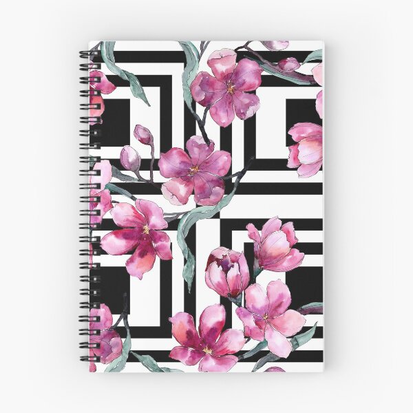 Item preview, Pink watercolor flowers designed and sold by stylebytara.