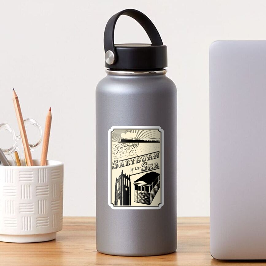 NDVH Saltburn-by-the-Sea stamp Sticker