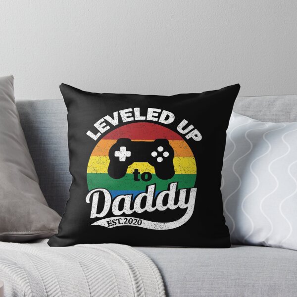 Item preview, Funny New Dad 2020, Pregnancy Reveal, Gamer Dad Level Up graphic designed and sold by DNH Threads.