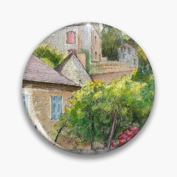 Artikelvorschau, Limeuil Mairie an der Dordogne in Frankreich entworfen und verkauft von Dai Wynn Fine Art.