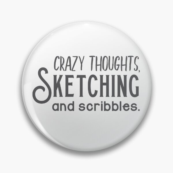 Item preview, Crazy thoughts, Sketching and scribbles designed and sold by jazzydevil.