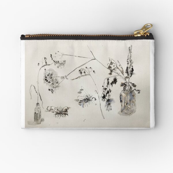 WINTER FLOWERS Zipper Pouch