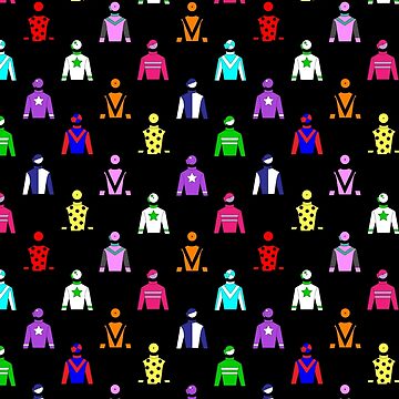 Aperçu de l'œuvre Horse Racing Jockey Silks de CreativeTwins