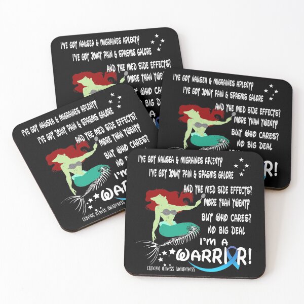 Item preview, Chronic Illness Warrior: Nausea & Migraines a plenty! designed and sold by spoonie-species.