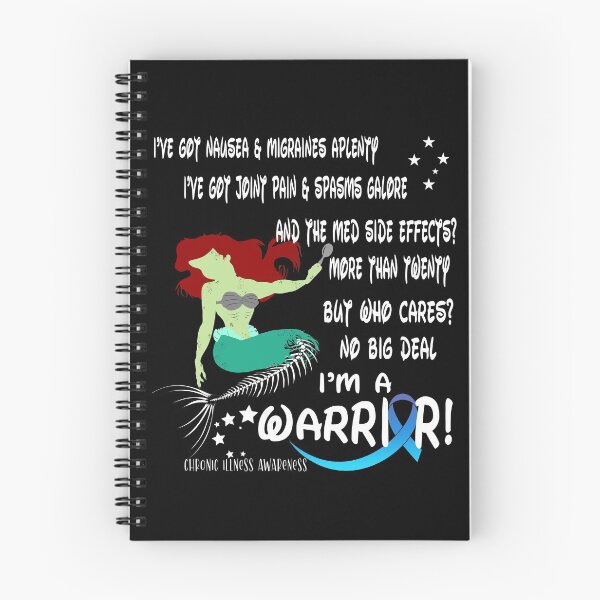 Item preview, Chronic Illness Warrior: Nausea & Migraines a plenty! designed and sold by spoonie-species.
