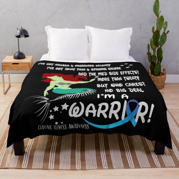 Item preview, Chronic Illness Warrior: Nausea & Migraines a plenty! designed and sold by spoonie-species.