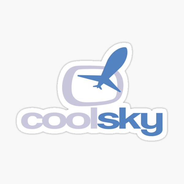Coolsky Logo Sticker