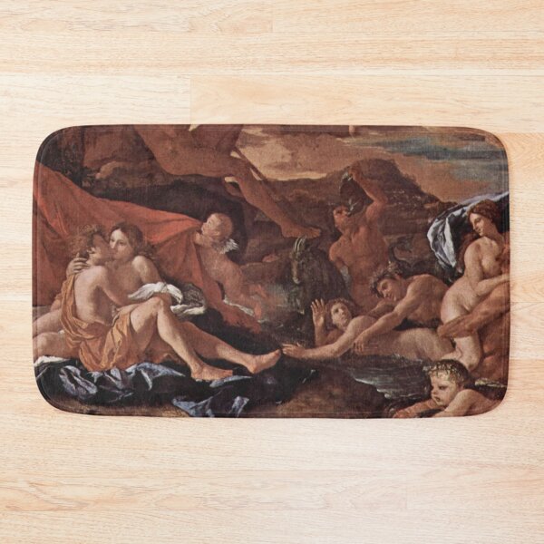 Item preview, Nicolas Poussin - Acis et Galatée vintage artwork designed and sold by Vintage Designs +.