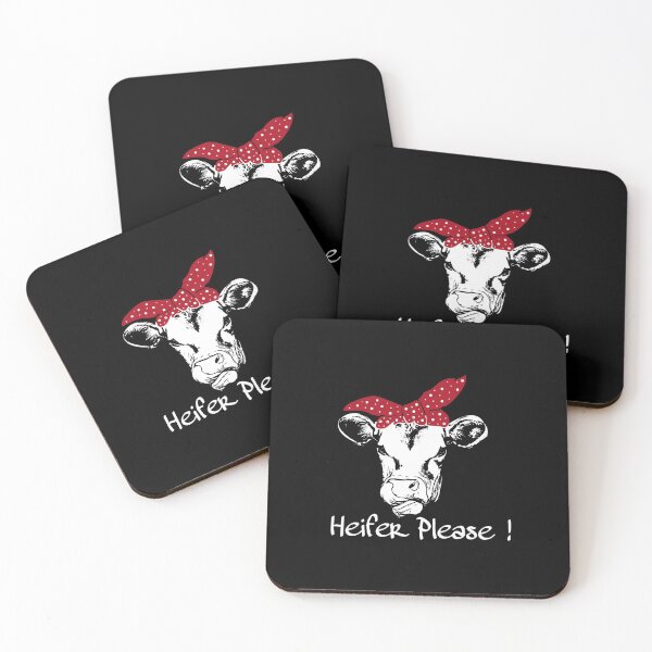 Item preview, Funny Cow Heifer Gift, Cow With Bow Saying Heifer Please product designed and sold by DNH Threads.