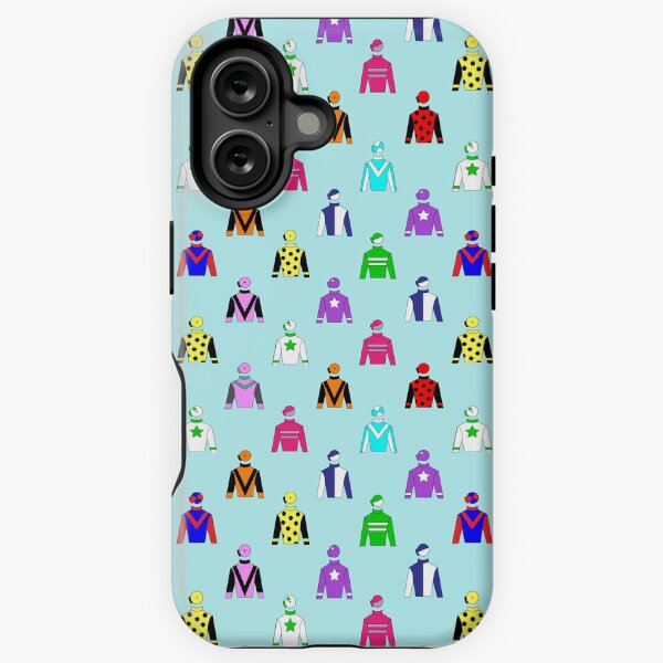 Vista previa del artículo con la obra «Horse Racing Jockey Silks», diseñado y vendido por CreativeTwins.