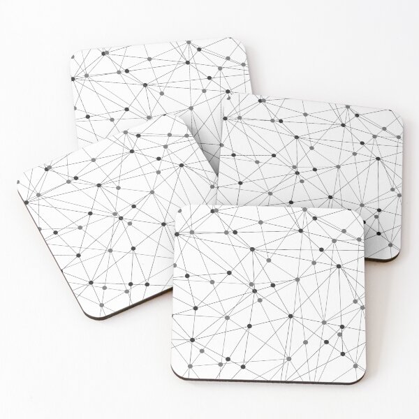 Item preview, Network black and white background. Connection concept. designed and sold by designer437.