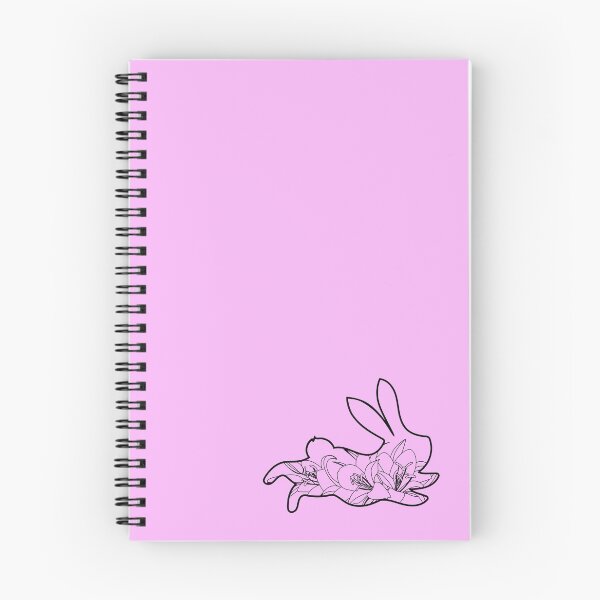 Item preview, Easter Bunny with Lily Flowers, Floral Rabbits designed and sold by babanovaesha.