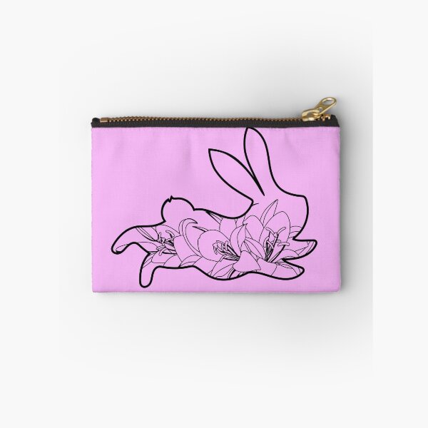 Item preview, Easter Bunny with Lily Flowers, Floral Rabbits designed and sold by babanovaesha.