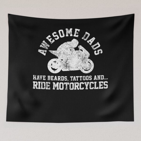 Item preview, Bearded Tattooed Dad designed and sold by 4tomic.