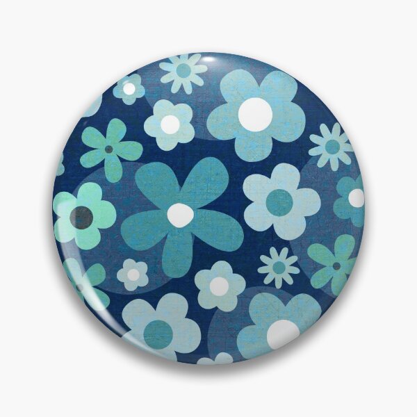 Item preview, Groovy Baby - Indigo and Aqua designed and sold by Daisy Beatrice.