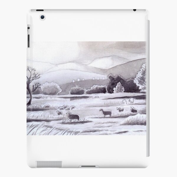 Countryside Charming Sheep in Ibiza iPad Snap Case