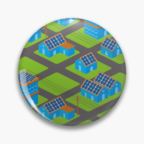 Item preview, Solar Houses Pattern designed and sold by sifis.