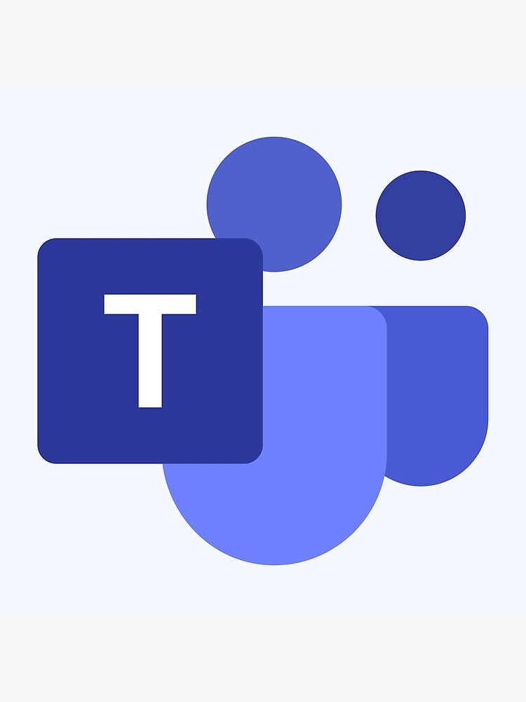  Microsoft Teams Icon Poster For Sale By AGM97 Redbubble